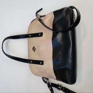 Black and white Kate Spade Crossbody bag